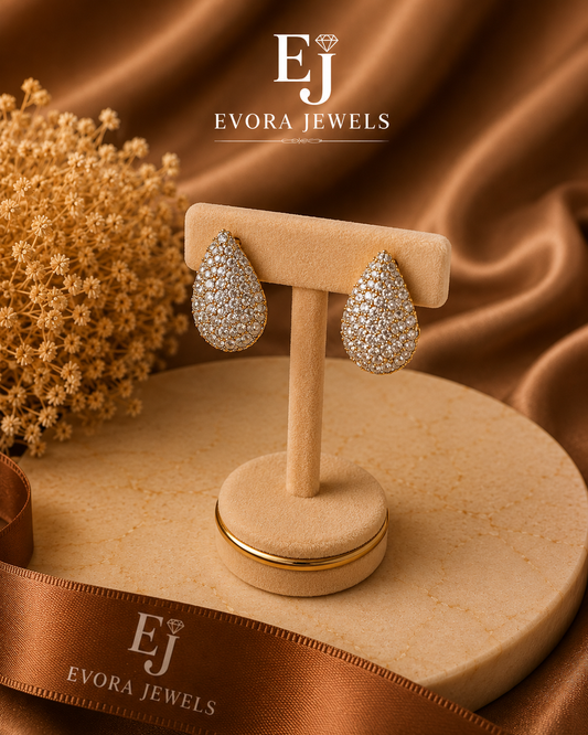 Luxury Crystal Teardrop Earrings