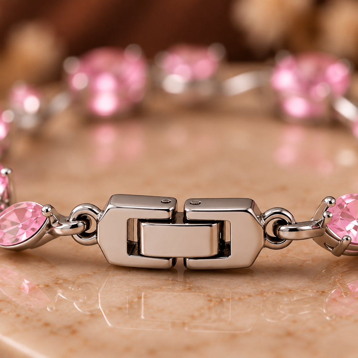 Elegant Crystal ( Tulip ) Bracelet
