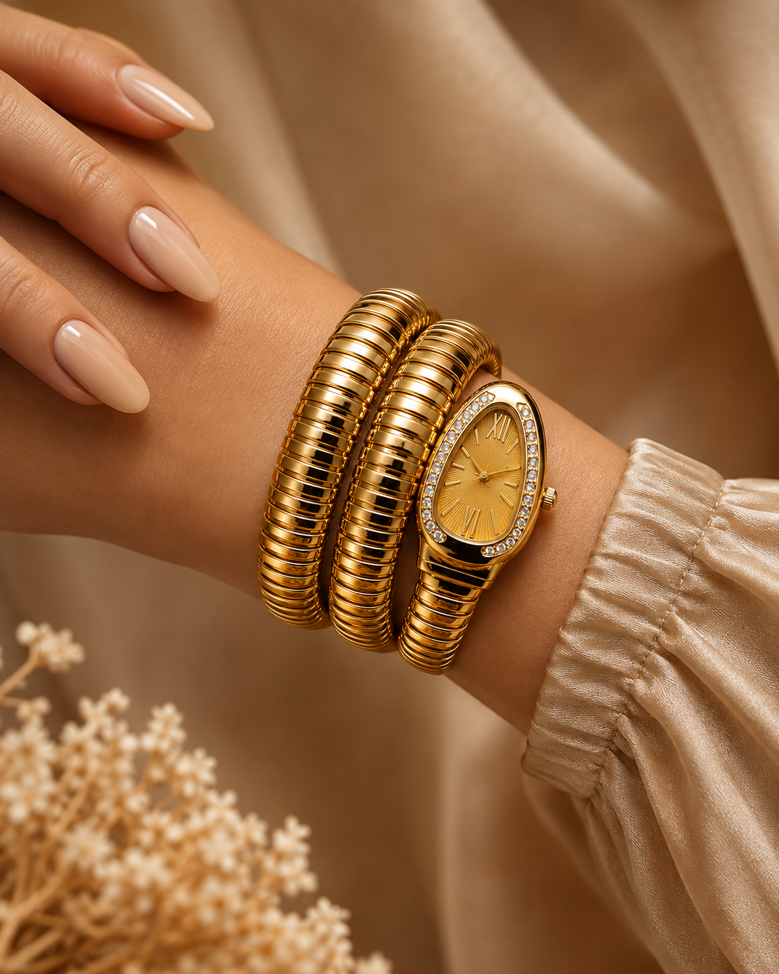 Luxury Serpent Watch | Evora Jewels