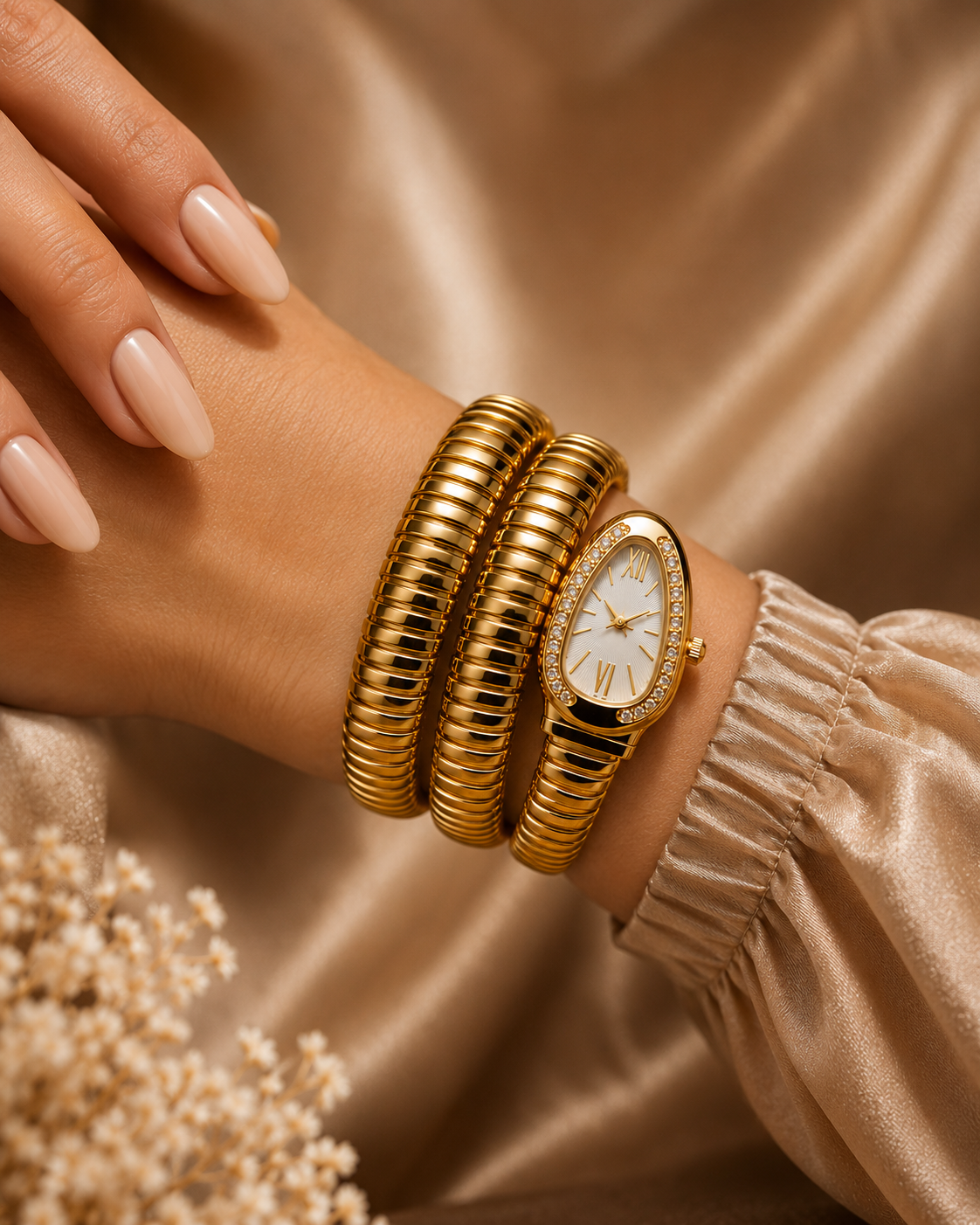 Luxury Serpent Watch | Evora Jewels